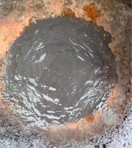 Acabamento final com MM Elastômero conferindo flexão ao reparo