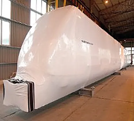 Equipamento de grande porte preservado com Intercept